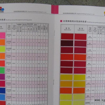 杭景牌顏料黃83號，P.Y.83黃、277