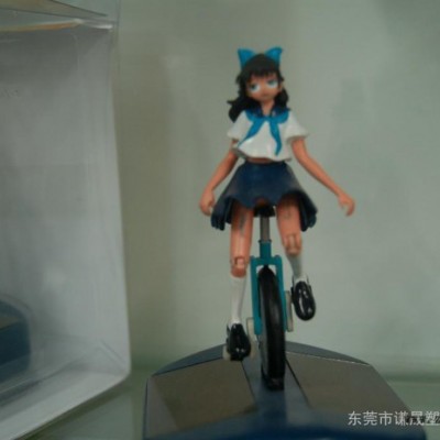 供應(yīng)謙晟qc注塑公仔  單車(chē)公仔 ABS材質(zhì)加工