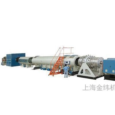 上海金緯機械節能高效大口徑HDPE/MDPE供水管及燃氣管雙抗管材擠出生產線供應廠家圖片價格