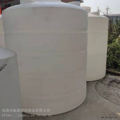 耐酸堿防腐蝕工業消防防曬戶外8噸聚乙烯PE圓柱形水箱江西毅鵬廠家直銷滾塑容器