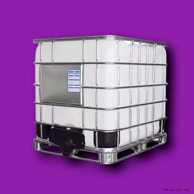 全新集裝箱噸桶生產廠家 臨沂信誠定制白藍黑1000L塑料噸桶 化工ibc噸罐叉車桶