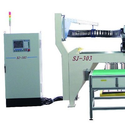 供應上海善佳SJ-303機型機柜門板密封發泡機