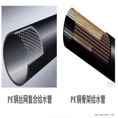 陜西聯塑hdpe鋼絲網骨架管16公斤壓力