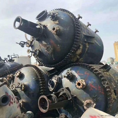 長期出售二手搪瓷反應釜 反應釜容器 二手5000L搪瓷反應釜 型號齊全 梁山益友二手機械 5噸