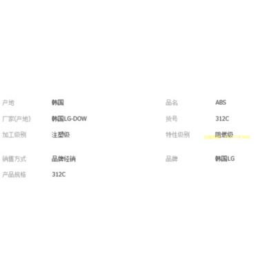 ABS原料 HI121 沖擊強度高 化學穩定性 電性能良好 耐油性 耐候性 耐熱性 耐腐蝕性