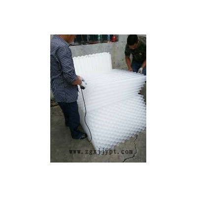 蜂窩斜管 全新pp料 自產(chǎn)自銷加厚六角蜂窩斜管填料 可定制 可安裝