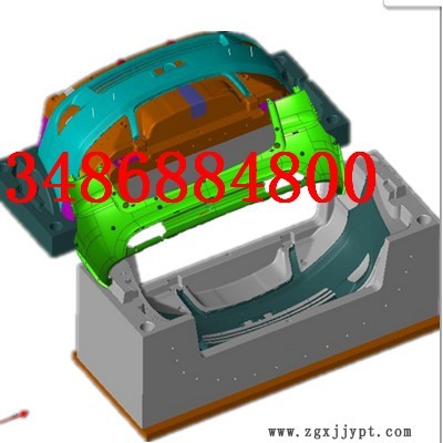 供應柳汽汽車前保險杠模具 汽車塑料保險杠模具 注塑保險杠模具