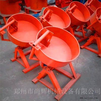 尚輝 煤矸石制粒機 煤粉炭黑粉末滾球機 草粉飼料圓盤制粒機ZL10