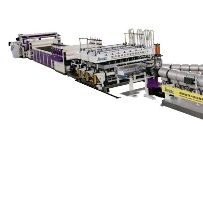 金緯機械PP新型建筑模板生產線