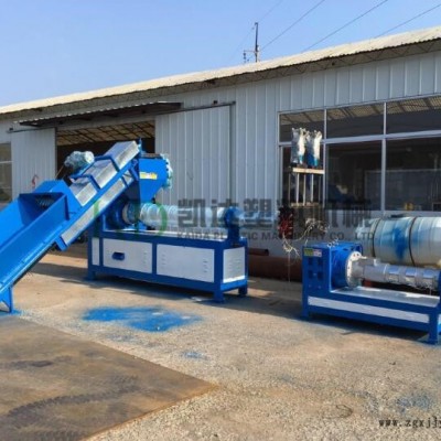 礦泉水瓶再生造粒機設備-萊州凱達塑機造粒機